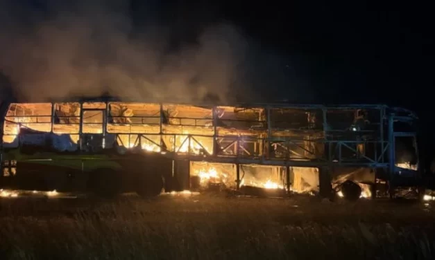 ಹೈದರಾಬಾದ್–ಬೆಂಗಳೂರು ಹೈವೇ  ಬಸ್ ದುರಂತ- 20 ಜನರ ಸಜೀವ ದಹನ