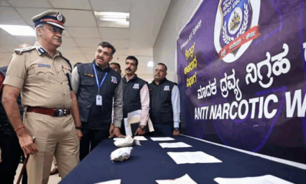 ಬೆಂಗಳೂರು ನಗರದಲ್ಲಿ ನಡೆದ ಭಾರೀ ಡ್ರಗ್ಸ್‌ ದಾಳಿ ಪ್ರಕರಣ