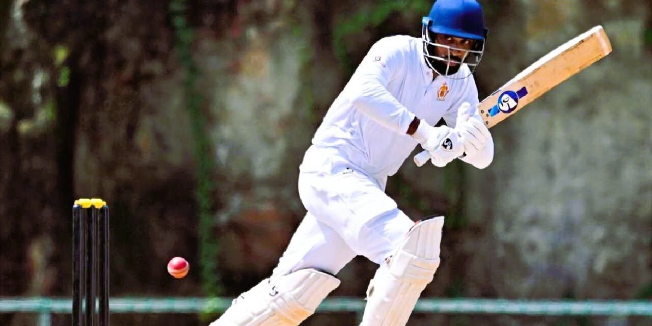 ಸ್ಮರಣ್ ಡಬಲ್ ಸೆಂಚುರಿ: ಕರ್ನಾಟಕ ಗೆಲುವಿನ ದಾರಿಯಲ್ಲಿ