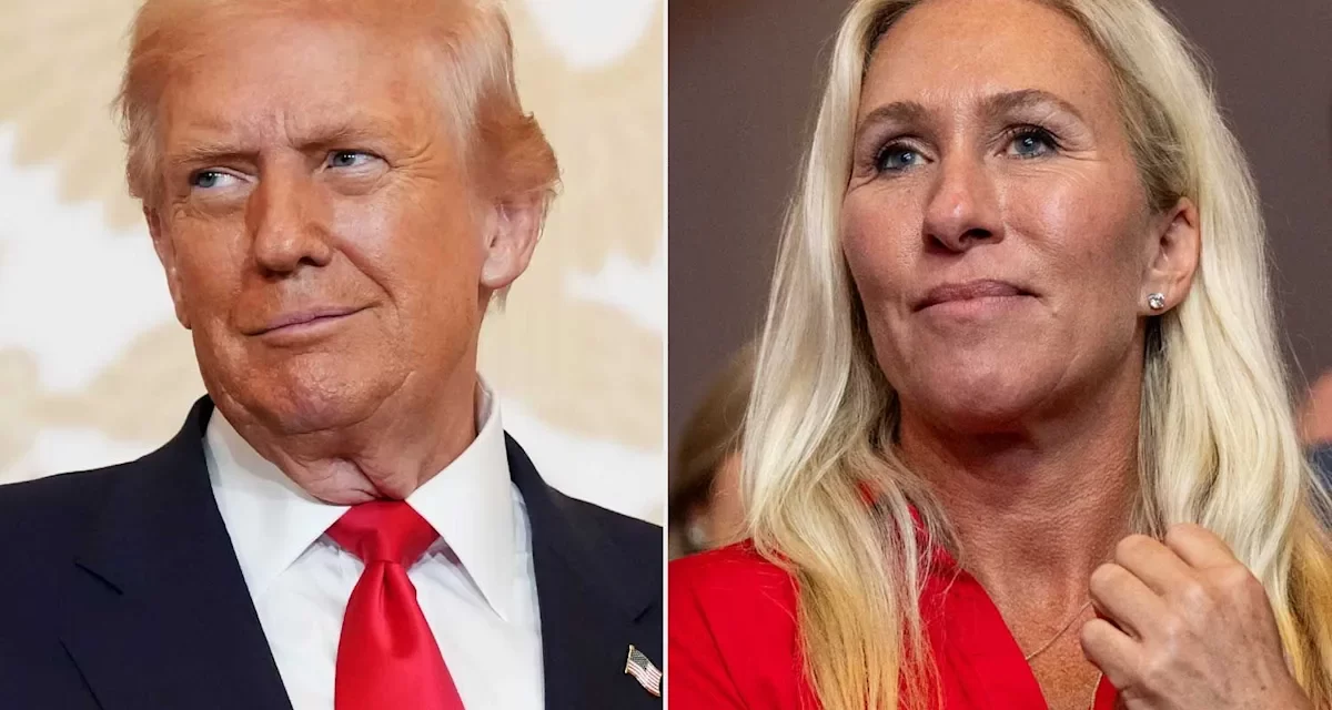 ಅಮೆರಿಕದ ಸಂಸದ ಮಾರ್ಜೋರಿ ಟೇಲರ್ ಗ್ರೀನ್ ಅವರು ಡೊನಾಲ್ಡ್ ಟ್ರಂಪ್ ಜೊತೆ ನಡೆದ ವಿವಾದದ ಬೆನ್ನಲ್ಲೇ ರಾಜೀನಾಮೆ