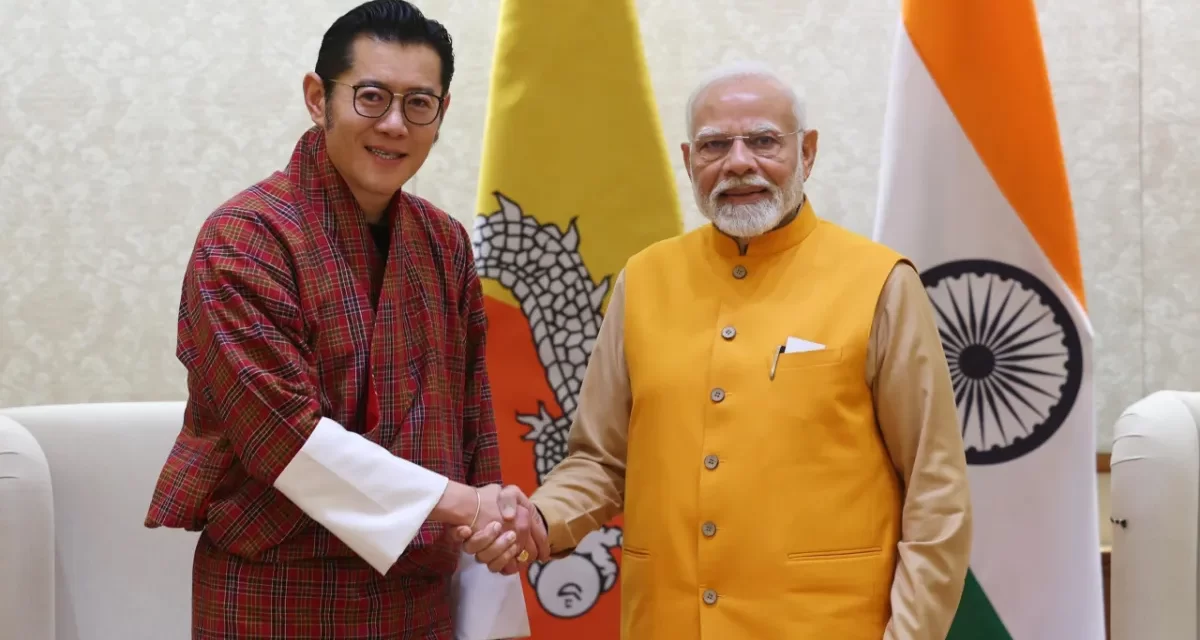 ಪ್ರಧಾನಿ ಮೋದಿ ಭೂತಾನ್ ಪ್ರವಾಸ ಆರಂಭ: 2 ದಿನಗಳ ಭೇಟಿಯಲ್ಲಿ 1020-MW ಜಲವಿದ್ಯುತ್ ಯೋಜನೆ ಉದ್ಘಾಟನೆ