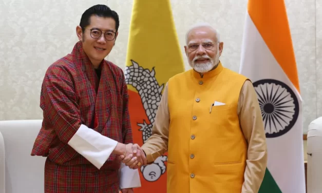 ಪ್ರಧಾನಿ ಮೋದಿ ಭೂತಾನ್ ಪ್ರವಾಸ ಆರಂಭ: 2 ದಿನಗಳ ಭೇಟಿಯಲ್ಲಿ 1020-MW ಜಲವಿದ್ಯುತ್ ಯೋಜನೆ ಉದ್ಘಾಟನೆ