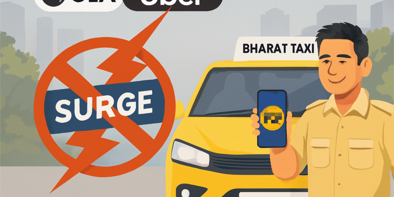 ಜನವರಿ 1ರಿಂದ ಭಾರತ್ ಟ್ಯಾಕ್ಸಿ: ಓಲಾ–ಉಬರ್‌ಗೆ ದೊಡ್ಡ ಸವಾಲು