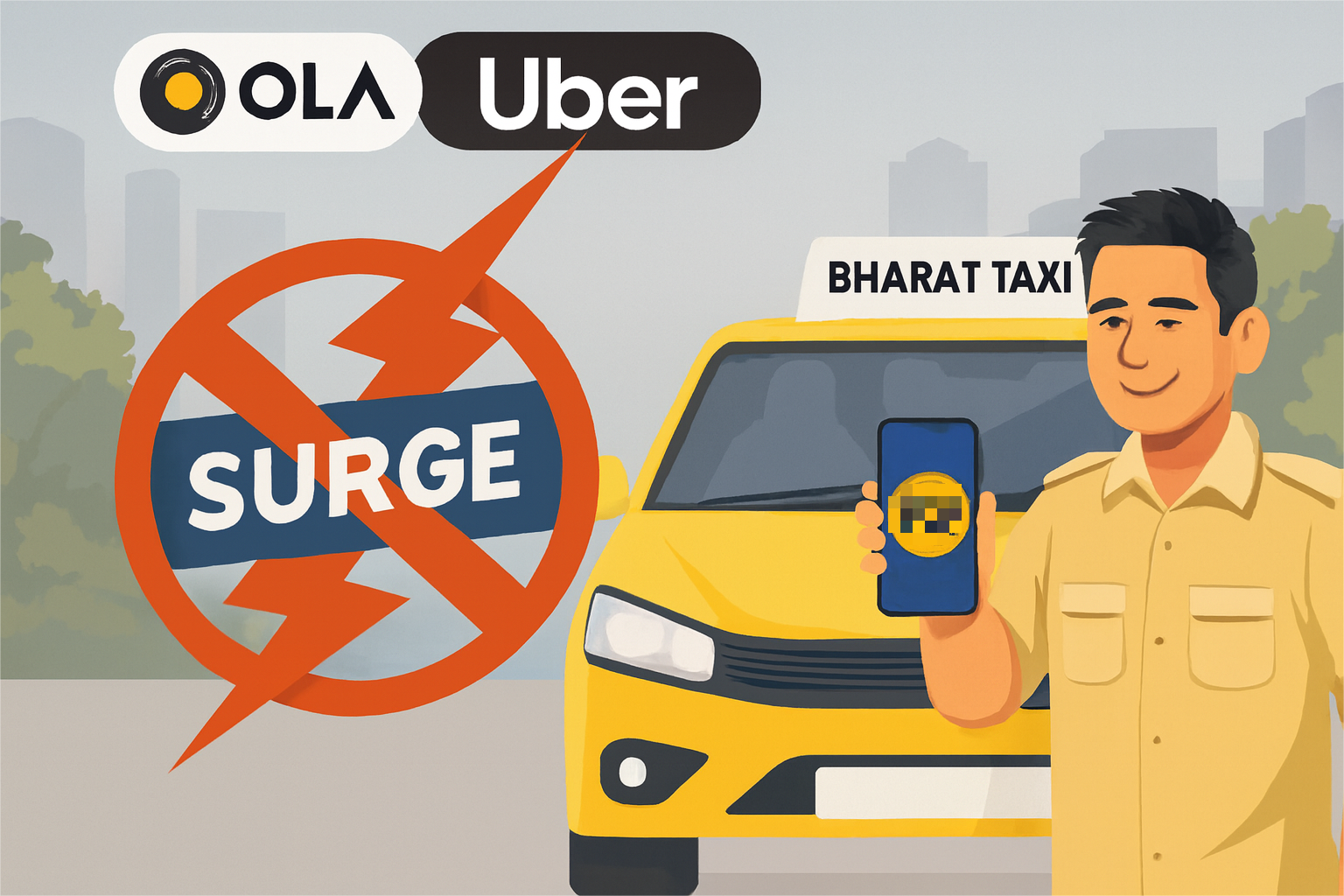 ಜನವರಿ 1ರಿಂದ ಭಾರತ್ ಟ್ಯಾಕ್ಸಿ: ಓಲಾ–ಉಬರ್‌ಗೆ ದೊಡ್ಡ ಸವಾಲು