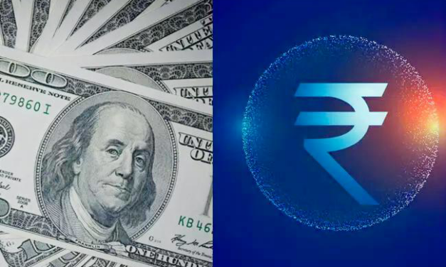 ಭಾರತೀಯ ರೂಪಾಯಿ ದಾಖಲೆಯ ಕನಿಷ್ಠ ಮಟ್ಟಕ್ಕೆ ಕುಸಿತ – 1 ಡಾಲರ್ = ₹90.21