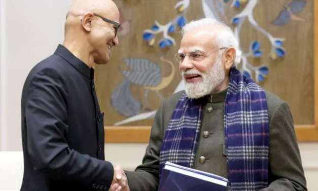 ಮೈಕ್ರೋಸಾಫ್ಟ್‌ನಿಂದ ಭಾರತದಲ್ಲಿ ಬರೋಬ್ಬರಿ ₹1.5 ಲಕ್ಷ ಕೋಟಿ ಹೂಡಿಕೆ