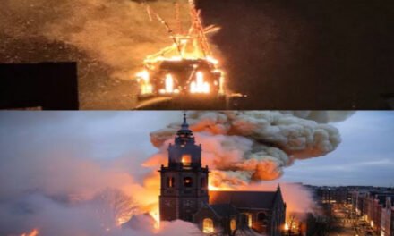 ಅಂಸ್ಟರ್‌ಡ್ಯಾಂನ ವೊಂಡೆಲ್‌ ಚರ್ಚ್‌ ಹೊಸ ವರ್ಷದ ಸಂಭ್ರಮದ ಬೆನ್ನಲ್ಲೇ ಭಸ್ಮ