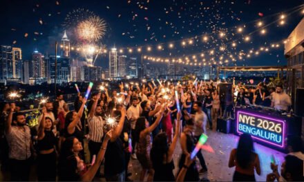 ಸಂಗೀತ, ನೃತ್ಯ, ಬೆಳಕಿನ ಹೊಳೆಯೊಂದಿಗೆ 2026ಕ್ಕೆ ಸ್ವಾಗತಿಸಿದ ಬೆಂಗಳೂರು