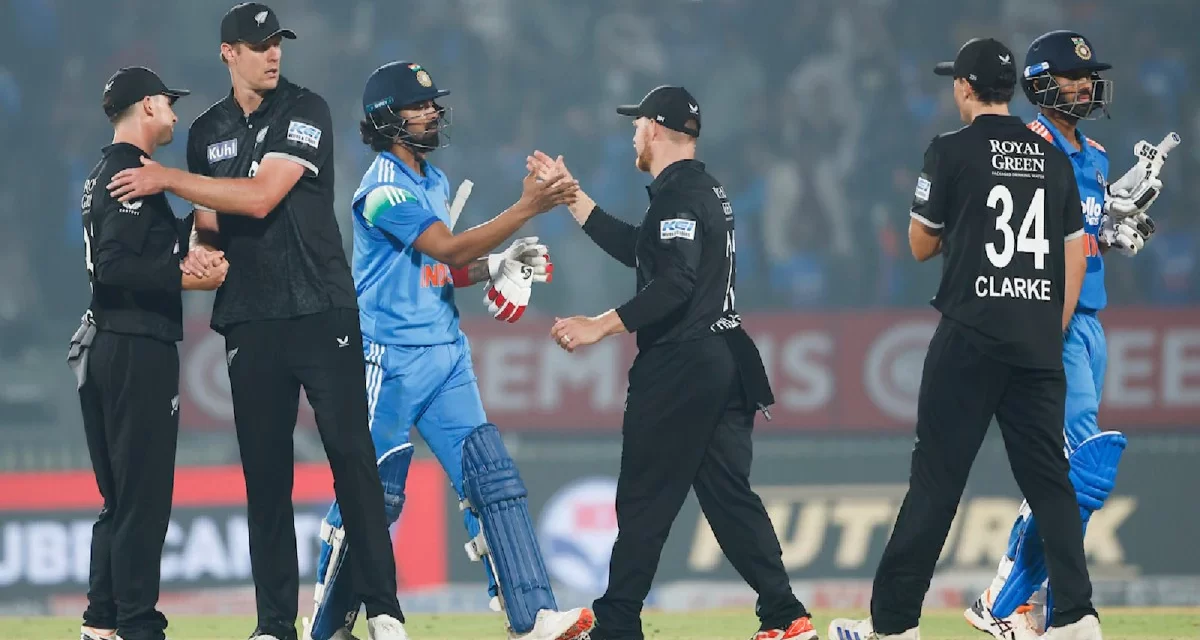 ಭಾರತ vs ನ್ಯೂಜಿಲೆಂಡ್ – 1ನೇ ಏಕದಿನ ಫಲಿತಾಂಶ ಭಾರತವು ನ್ಯೂಜಿಲೆಂಡ್ ವಿರುದ್ಧ ರೋಚಕ ಜಯ