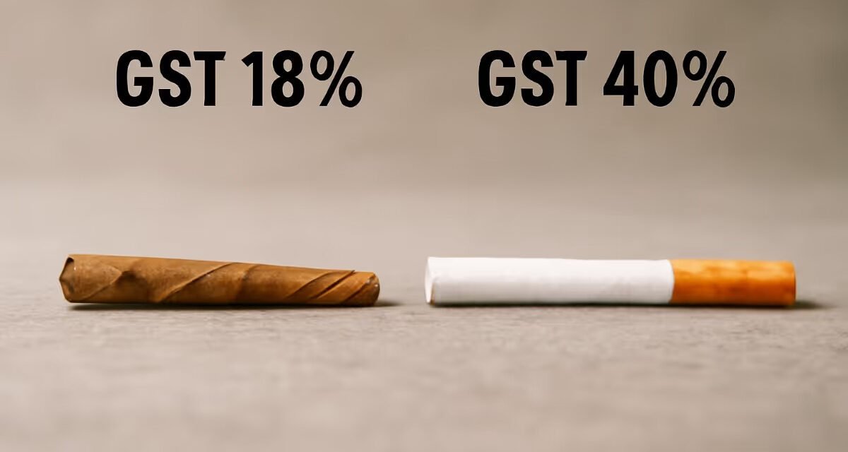 ಹೊಸ ತೆರಿಗೆ–ಸೆಸ್ ಜಾರಿ: ದುಬಾರಿಯಾಗಲಿದೆ ಪಾನ್‌ ಮಸಾಲಾ, ಸಿಗರೇಟ್‌ ಮತ್ತು ಬೀಡಿ