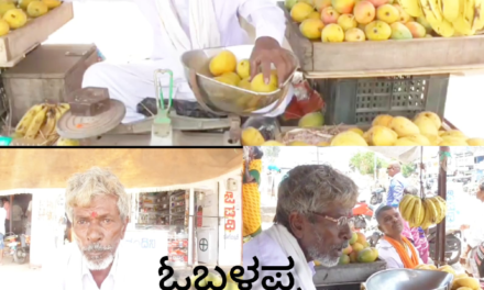 ಮಂಡಿಗೆ ಹಾಕಿದ ಮಾವಿನ ಹಣ್ಣು ಸವಿಯಿರಿ ಬೀದಿ ಬದಿ ವ್ಯಾಪಾರಿ ಓಬಣ್ಣ ಕರೆ