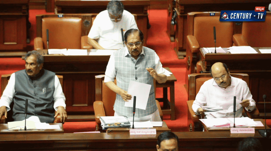 ನಾಗೇಂದ್ರ ಬೆನ್ನಿಗೆ ನಿಂತ ಸರ್ಕಾರ: ಮೂರನೇ ದಿನವೂ ಸದನದಲ್ಲಿ ಗದ್ದಲ, ರಾಜೀನಾಮೆಗೆ ಬಿಜೆಪಿ ಪಟ್ಟು
