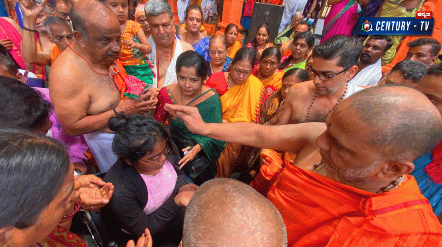 ವೈದ್ಯಕೀಯ ಚಿಕಿತ್ಸೆಯ ನಡುವೆ ಚೇತರಿಕೆ: ರಾಯರ ಮಠದ ಸೇವೆಯಿಂದ ಬದಲಾವಣೆ ಕಂಡ ನಿವೇದಿತಾ