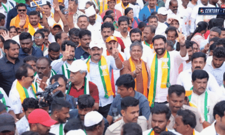ಲಿಂಗಸೂಗೂರಲ್ಲಿ ಮೊಳಗಿದ ಬಿಜೆಪಿ ರಣಕಹಳೆ: ‘ಬಳ್ಳಾರಿ ಚಲೋ’ ಪಾದಯಾತ್ರೆಗೆ ಚಾಲನೆ